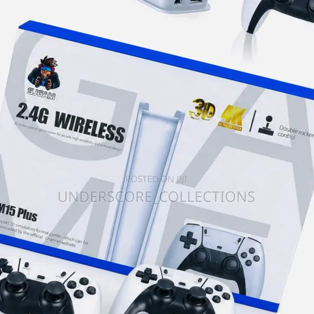 M15 Plus 4K Wireless Retro Game Stick - 1