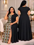 Amaga Maxi Dress ya Kifahari - 2