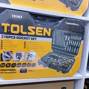 216pcs Tolsen Set ya Zana - Mpya Kabisa