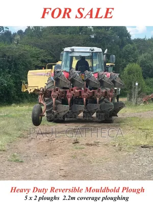 Heavy Duty Reversible Mouldboard Plough (5x2)