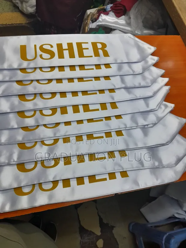 Usher Sashes - Retail & Wholesale - 1