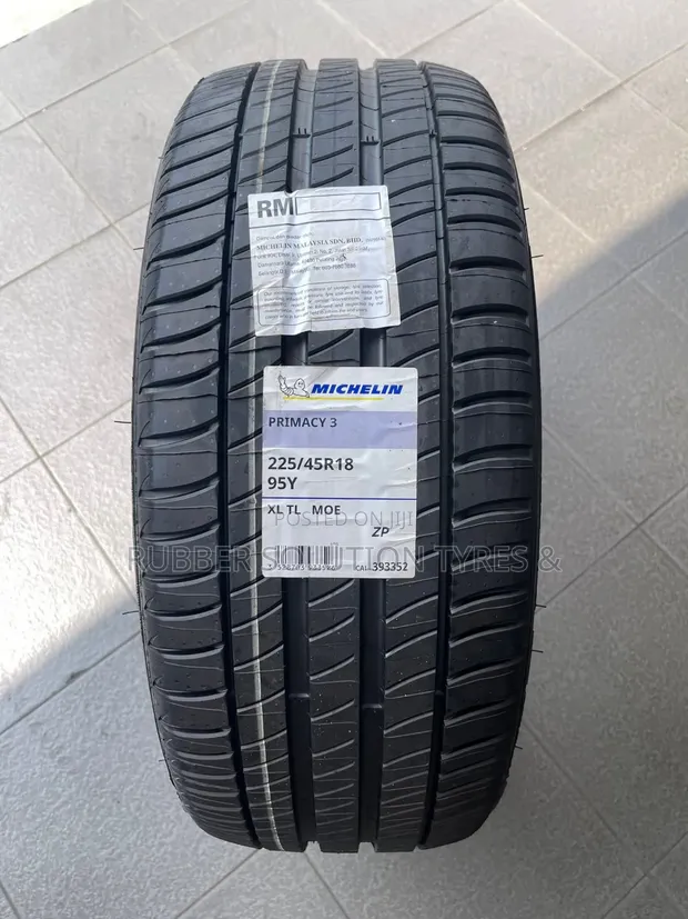 225/45 R18 Michelin Primacy 3 XL MOE Tyres - 1