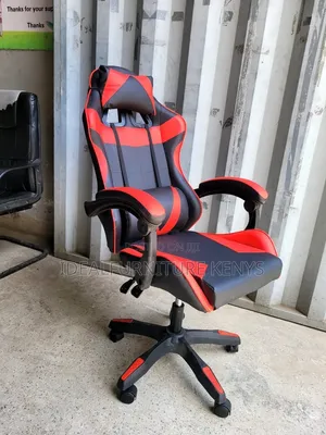 Ergonomic Gaming Chair - Black & White
