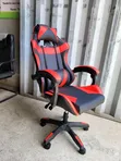 Ergonomic Gaming Chair - Black & White - 1