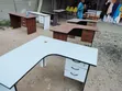 L-Shaped Executive Office Desk yenye Droo 3 za Hifadhi - 2
