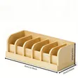 Bamboo Belt Organizer - 35x15x11cm - 3