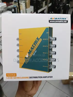 AVMATRIX SD1191 1x9 3G-SDI Distribution Amplifier