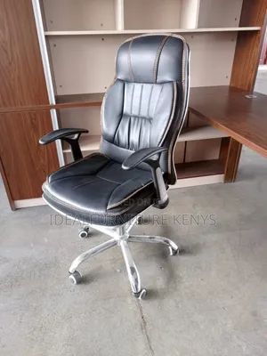Executive Leather Office Chair - Brand New