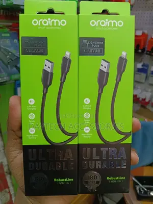 Oraimo RobustLine USB-A to Lightning 2A 1M Cable