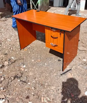 Simple Office Desk - Cherry Finish 1.2M