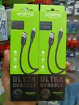 Oraimo USB-A to Lightning Cable 2A 1m - Black OCD-114L-BK - 1