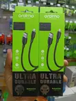 Oraimo USB-A to Lightning Cable 2A 1m - Black OCD-114L-BK - 2