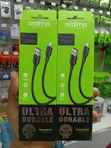 Oraimo USB-A to Lightning Cable 2A 1m - Black OCD-114L-BK - 3