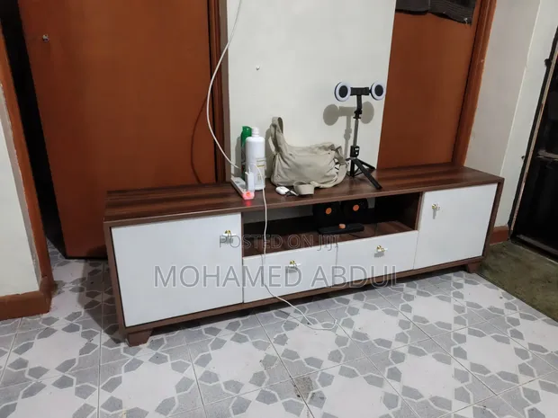 Zuo Modern Wooden TV Stand with Drawers - 1