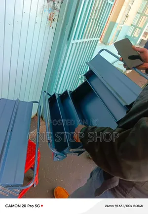 5-Tray Folding Expandable Storage Tool Box