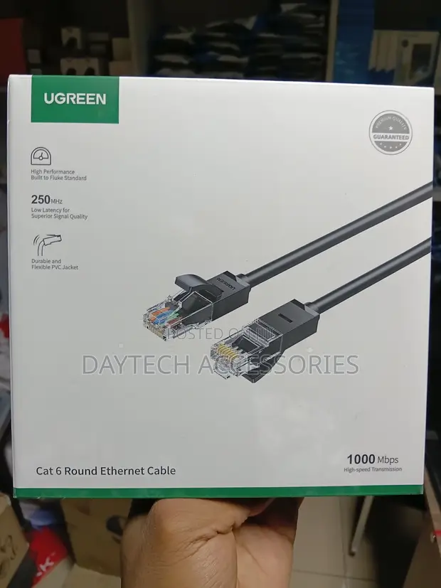 UGREEN Cat 6 Round UTP Ethernet Cable NW102 - 1M - 1