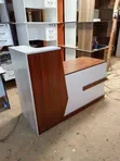 Modern L-Shaped Executive Reception Desk - 2