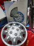 13" Car Wheel Cover - Multi Spoke Silver Design - 2