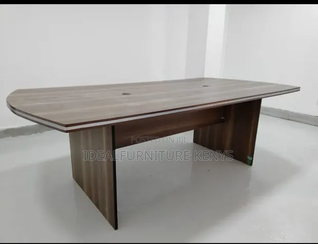 Boardroom Conference Table - 6 Seater Wenge Brown - 1