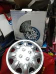 Full Set 4pc 13" Universal Car Wheel Rim Cover - 2