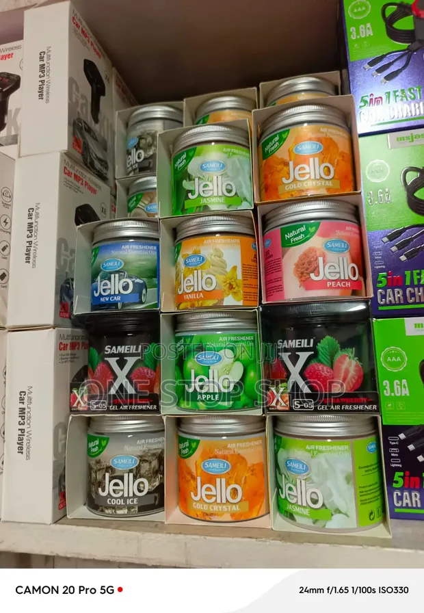 2pcs Jello Gel Car Air Fresheners - 1