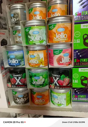 2pc Solid Gel Air Freshener - Premium Fruit, Fresh Crisp Scents