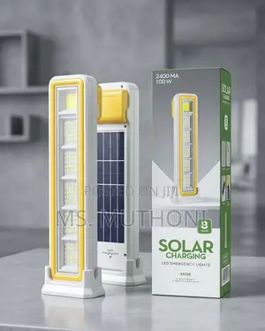 100W Solar Emergency Tube Light with C-Port Charging