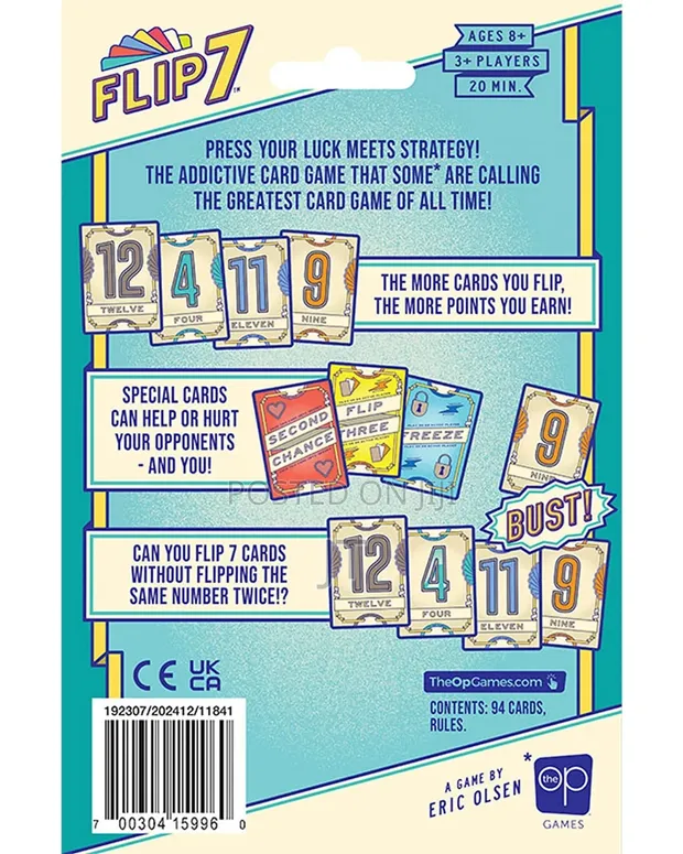 Flip 7 Card Game - 1