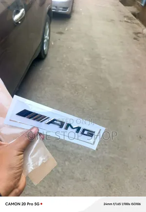 Mercedes-Benz AMG Emblem Decal Badge