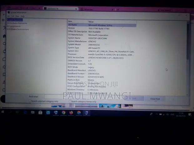Lenovo ThinkPad X1 Carbon Laptop - 1