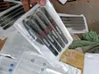 8pc Mazda Branded Door Handle Entry Areas Antiscratch Black Stickers - 2