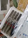 8pc Black Flexible Mazda Door Sill Scuff Protector Set - 2
