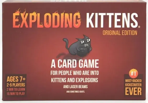 Exploding Kittens Party Pack Card Game - 1
