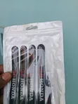8pc Honda Flexible Rubber Door Edge Guards - Black - 1