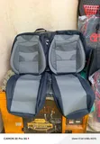 Grey 5-Seater Fabric Mix Car Seat Covers - 1