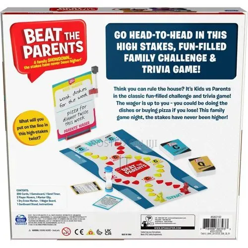 Beat the Parents Card Game - 1