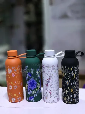 500 Ml Floral Flask ( Hot and Cold Flask)