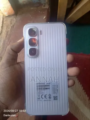 Infinix Hot 60i 256GB Nyeupe