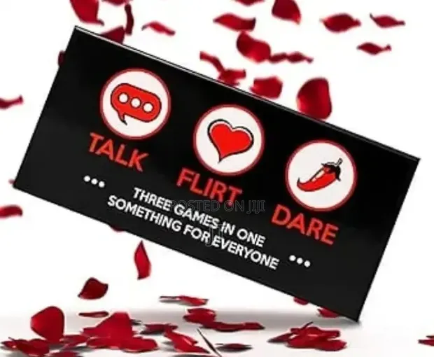 Talk, Flirt, Dare Card Game - 1