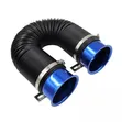 Durable Plastic/PVC Air Filter Pipe with Internal Wire Core - 1