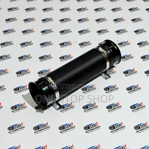 Air Filter Pipe with Blue Metal Alloy Bellmouth End