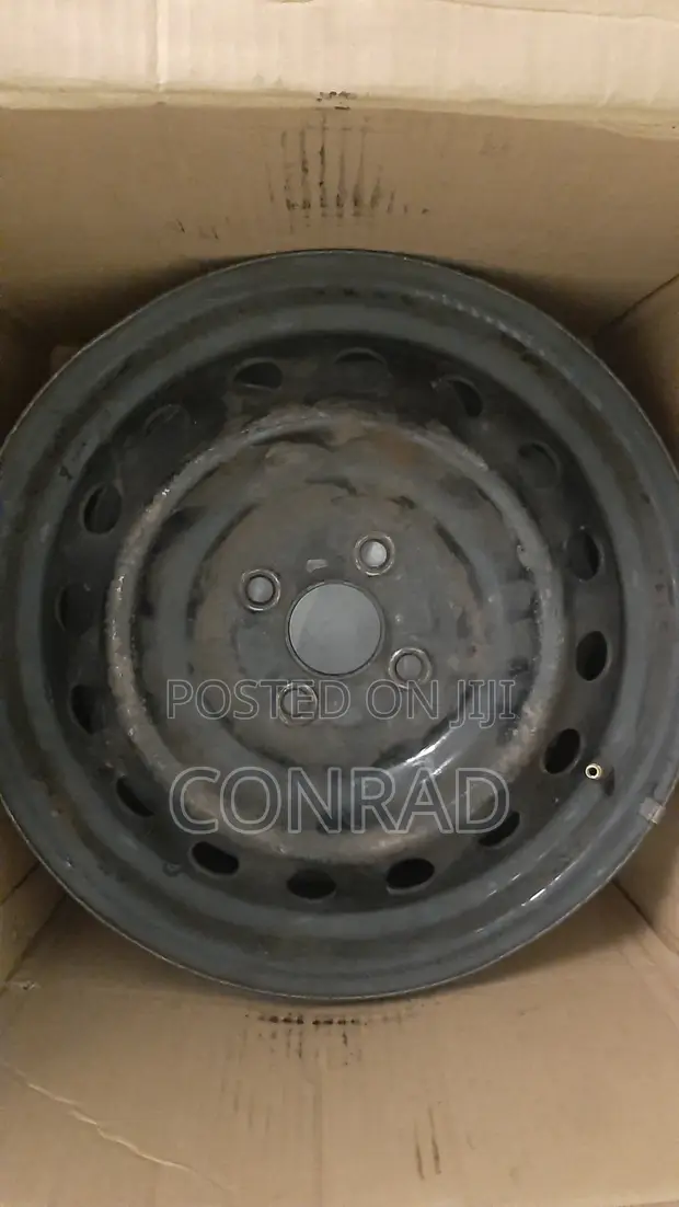 15 Inch 4 Hole Steel Rims for Toyota (Set of 4) - 1