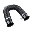 Corrugated Black 3" Flexible Expandable Hose - 2