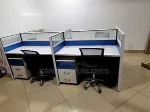 4-Way Office Workstation Cubicles
