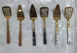 Golden Serving Spoons (Frying & Trowel) - 3