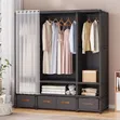 Elegant Heavy Duty Metallic Wardrobe - 2