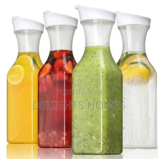 Multi-Purpose Glass Carafe Pitcher Bottle 1.5L - 1