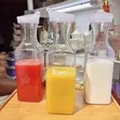 Multi-Purpose Glass Carafe Pitcher Bottle 1.5L - 2