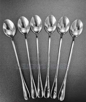 Boyuan Stainless Steel Long Tea Spoon Set (6pcs)