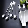 Boyuan Stainless Steel Long Tea Spoon Set (6pcs) - 2